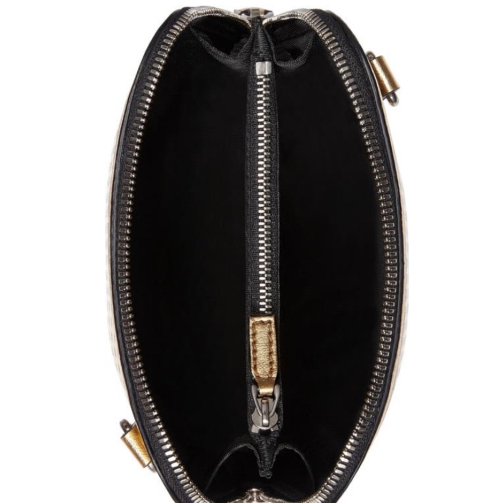 Gucci “Guccy” Black and Gold Crossbody - Picture 8 of 11